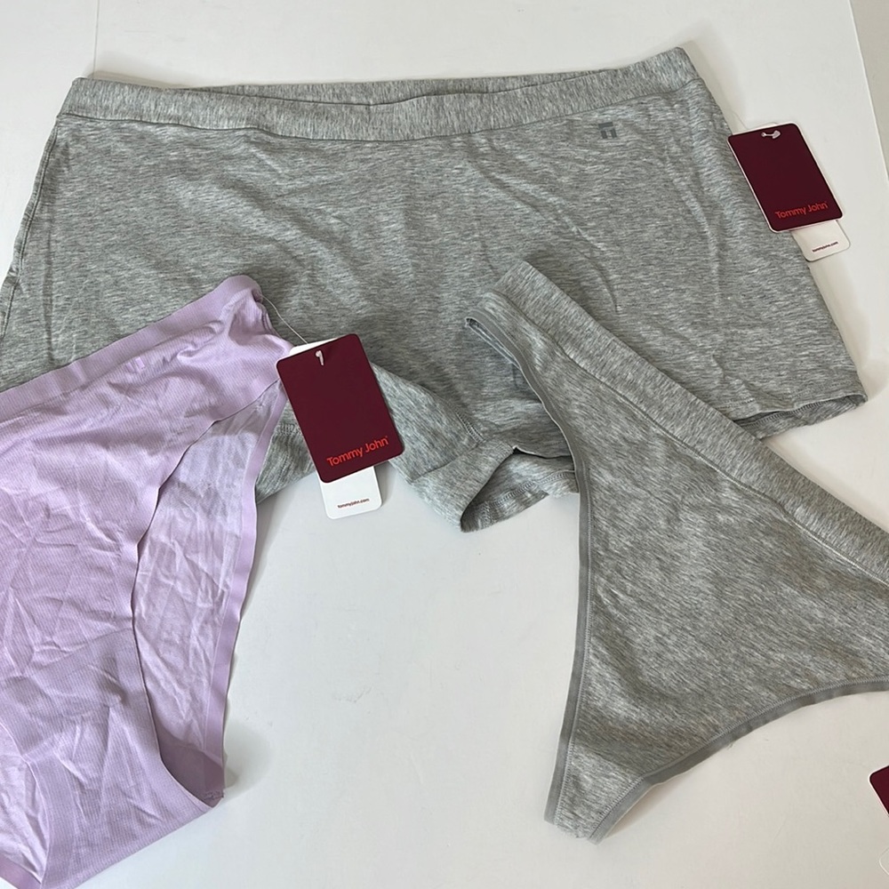 Tommy John Assortment of Panties 3 Pairs XXL